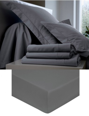 Drap housse Blanc des Vosges Acier