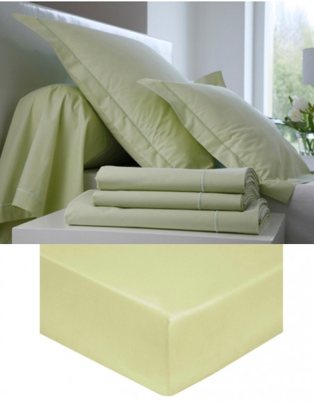 Drap housse Blanc des Vosges Anis